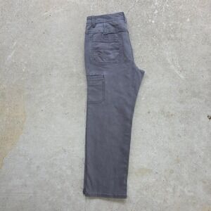 Legendary Outfitters Pants Mens 36x29 Gray Canvas Cargo Carpenter Utility